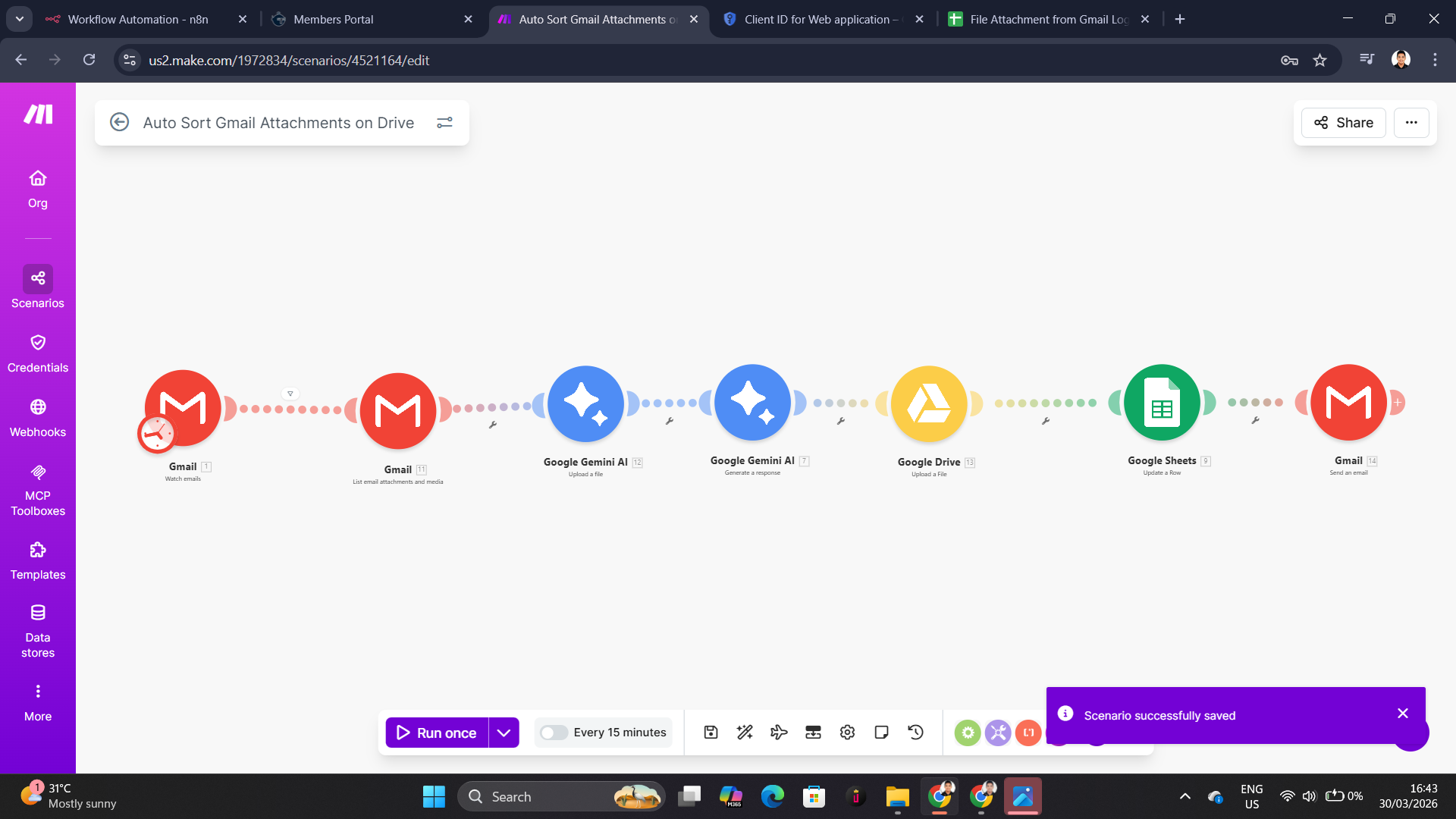 Gmail AI File Sorter